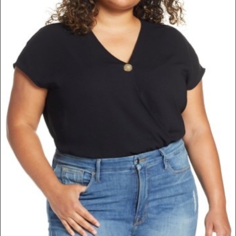 BP. Button Surplice Top. 2x